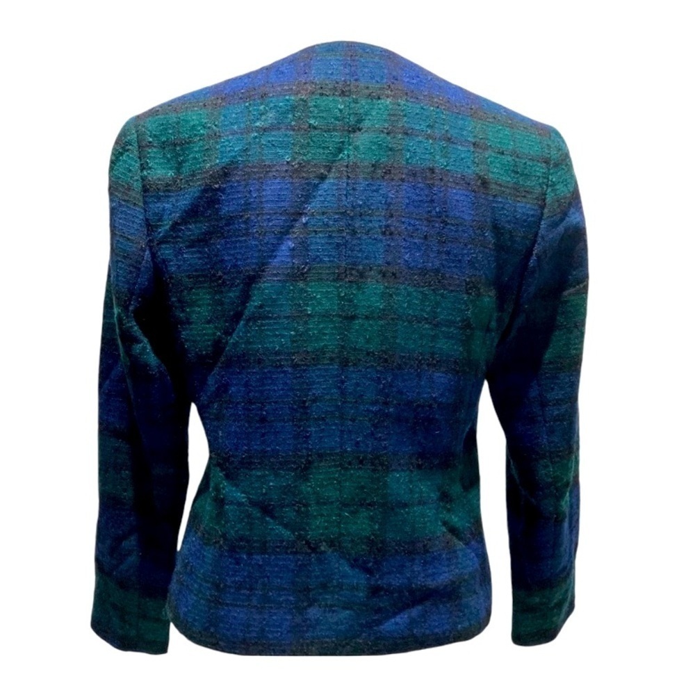 Vintage Pendleton Petite Virgin Wool Double Breasted Jacket - Picture 3 of 6